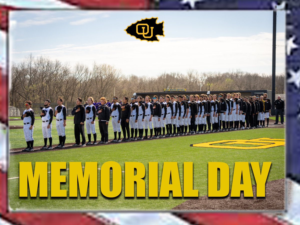 Ottawa_Baseball's tweet photo. We remember and honor those who gave the ultimate sacrifice this Memorial Day. https://t.co/4bRM90sjpB