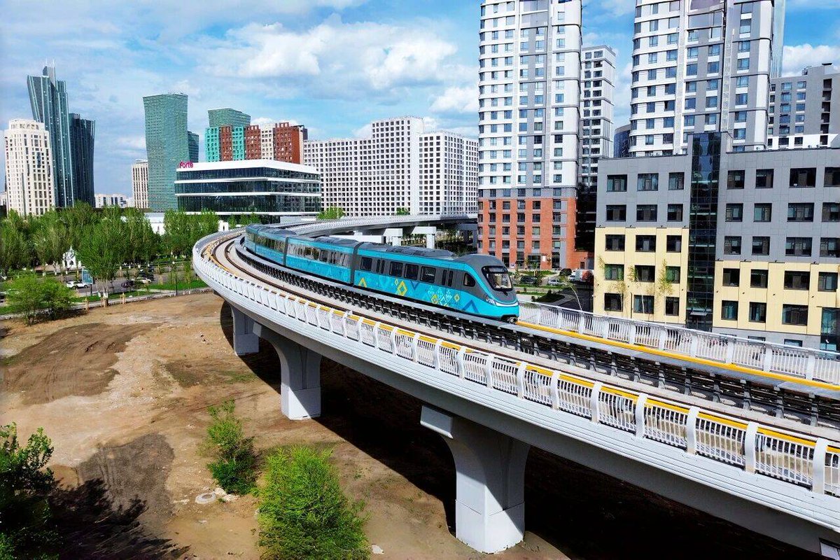 Central Asia’s first automated driverless light rail is officially live ...
