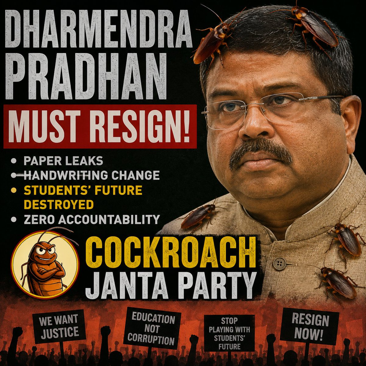 Cockroach is Back tweet media