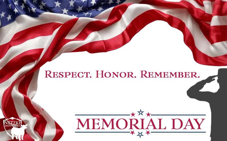 NetzkeCattle's tweet photo. Our flag does not fly because the wind moves it. It flies with the last breath of each soldier who died protecting it.— unknown

🇺🇸We Respect. We Honor. We Remember.🇺🇸 https://t.co/KDEcqGDlVr