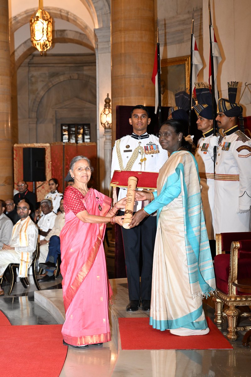 President of India tweet media