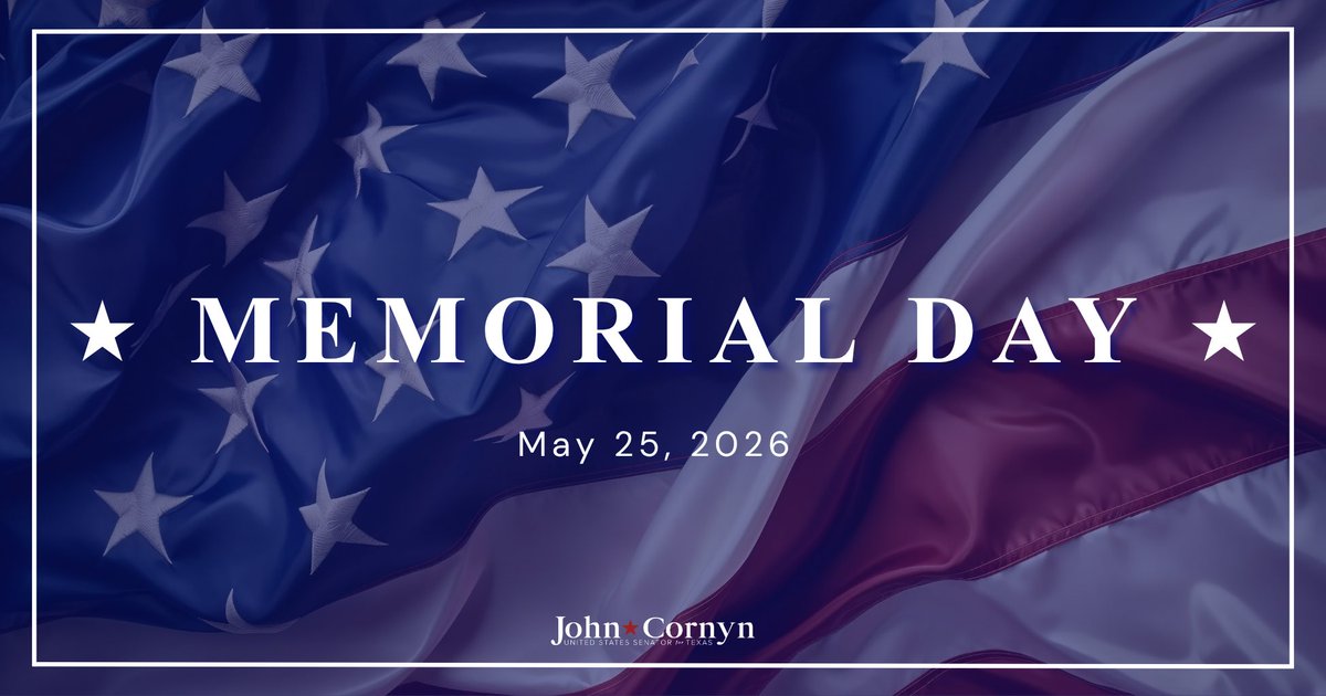 Senator John Cornyn tweet media