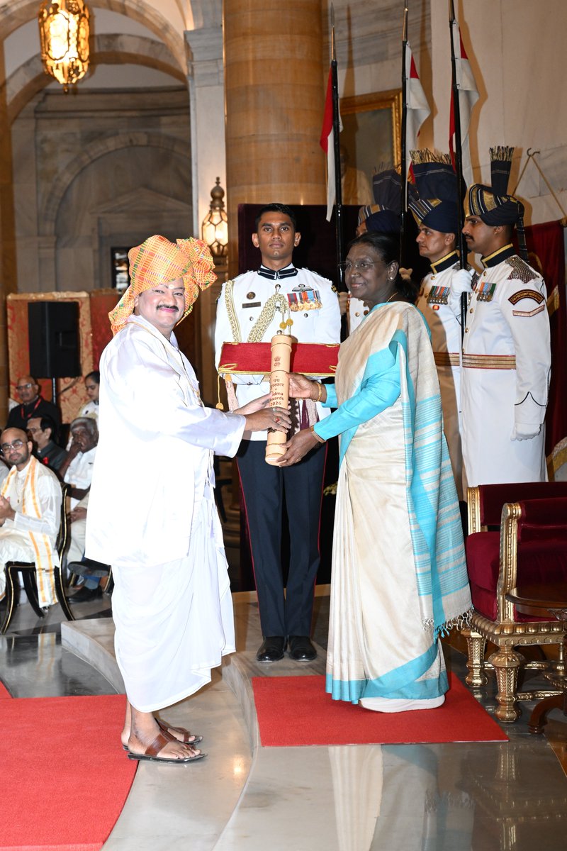 President of India tweet media