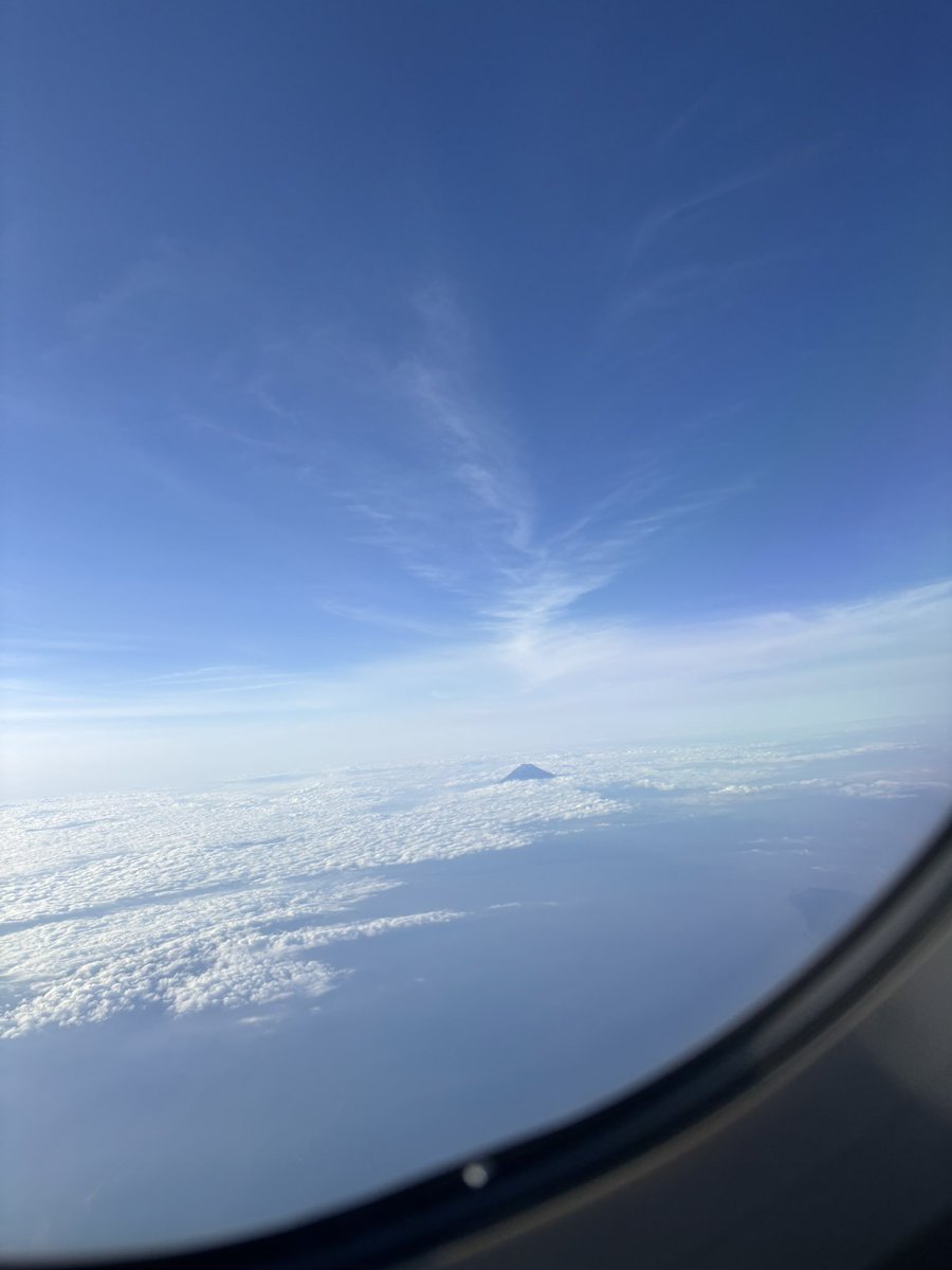 nagimaru_910's tweet photo. これのおかげで後続便の私は伊豆上空をグルグルと旋回してた✈️🌀

富士山何回も見れて楽しかった😂 https://t.co/SxQzEJwXDE