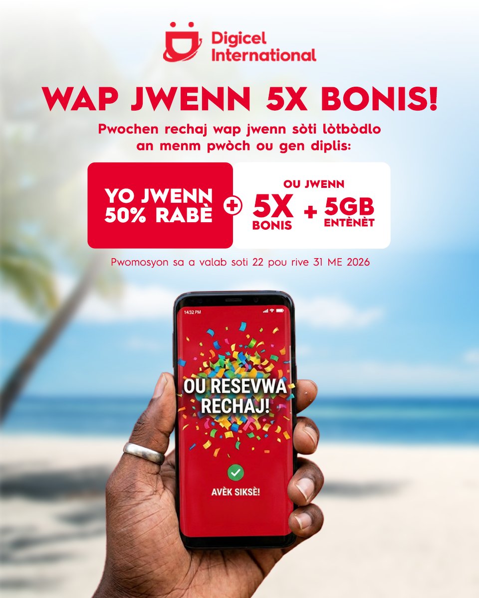 Digicel Haïti tweet media