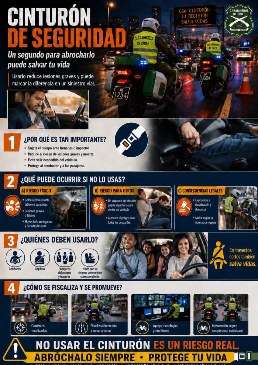 Carabineros Tránsito tweet media