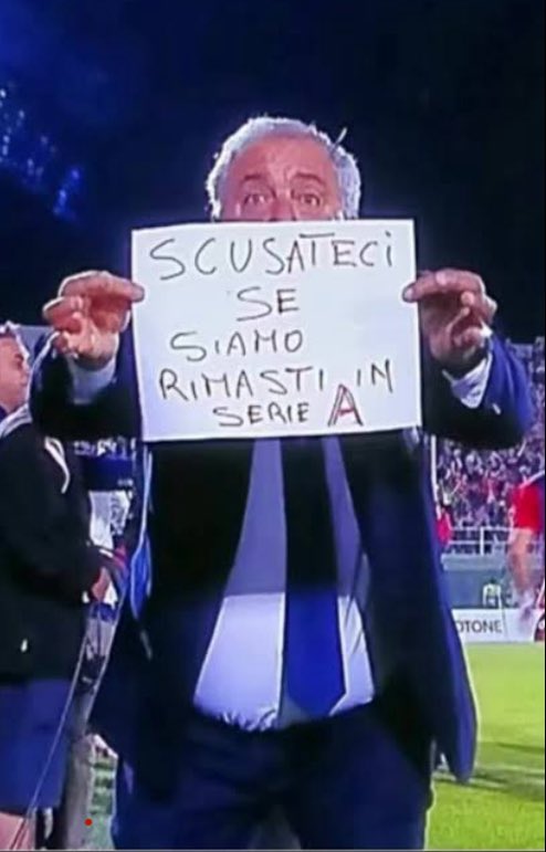 kyoka_lotitetsu's tweet photo. Gino Rattuso dopo Lazio Frosinone 0 a 0 alla 38 giornata valida per la salvezza: https://t.co/VfZGxuWdQ9