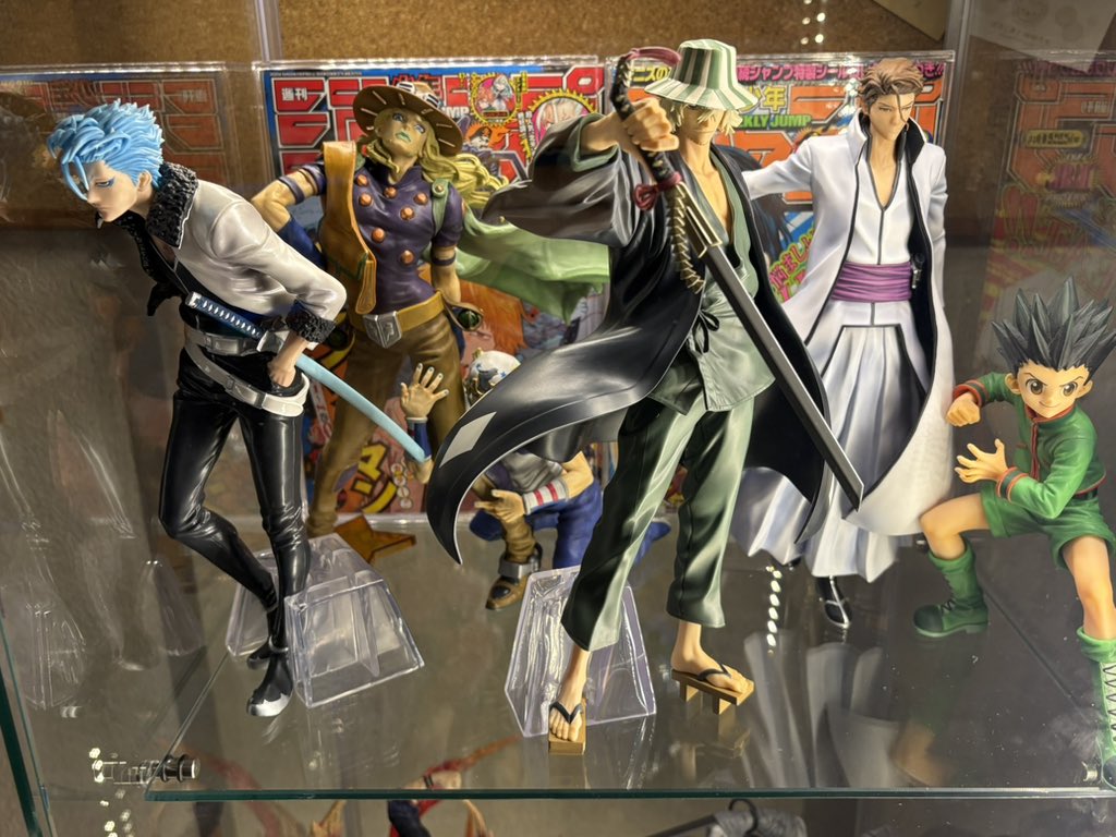 ジャンルばらばら フィギュアまとめ売り 今日ゲットできたラストワンのMASTERLISE浦原も加えて並び替えしてみ
