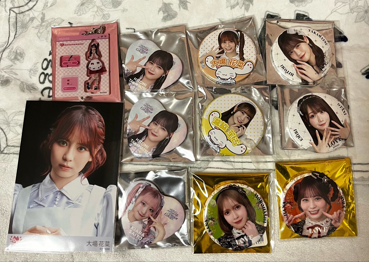 ranra56's tweet photo. イコラブ トレ 交換  缶バッジ 買取

【譲】画像（大谷　大場　齋藤　高松　瀧脇　諸橋）　買取（金額ご提示おねがいいたします。
【求】佐々木貴族・宝石　その他佐々木缶バッジ　＞野口

6/21国立2日目　6/28幕張1-3部　直トレ＞郵送

難しいと思いますがお気軽にお声がけください。 https://t.co/A1ixuntOnY