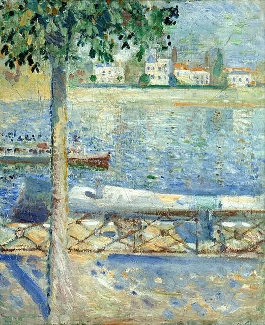 olgatuleninova's tweet photo. Edvard Munch  (1863-1944)
The Seine at Saint Cloud (1890) https://t.co/UgPo5ekydO