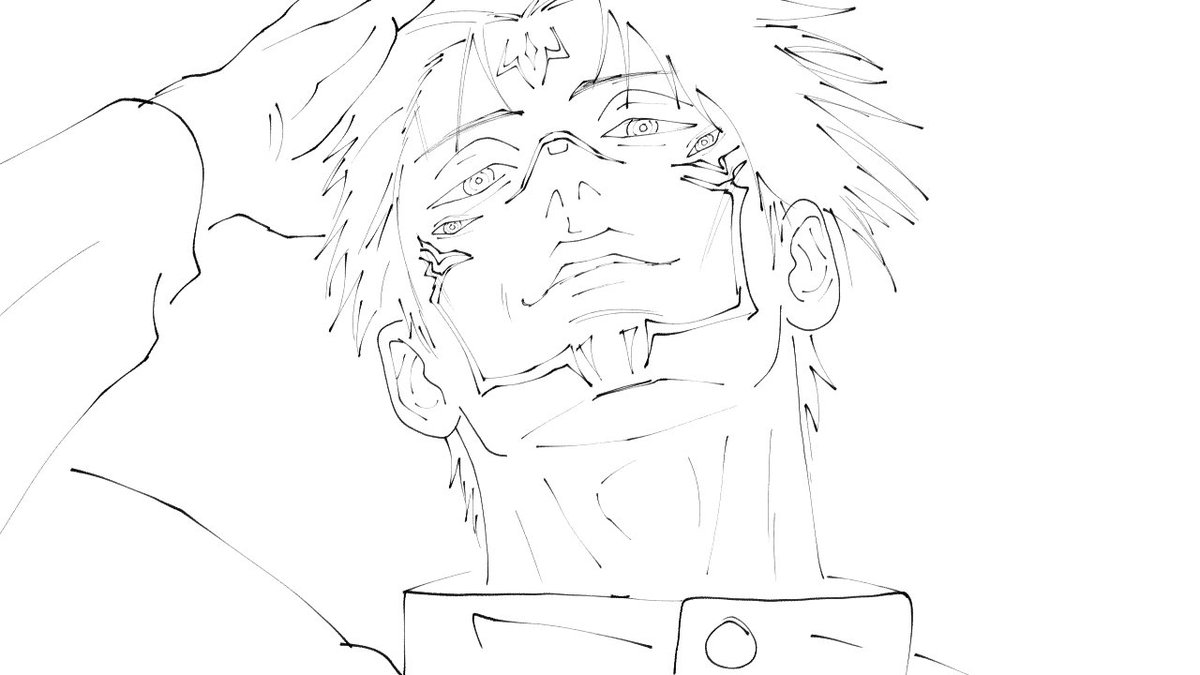 xadarrb_'s tweet photo. A small fan animation I made. 

#jjk #sukuna #Itadori_yuji #megumifushiguro #jujutsu_kaisen https://t.co/IKG9RSe3uF