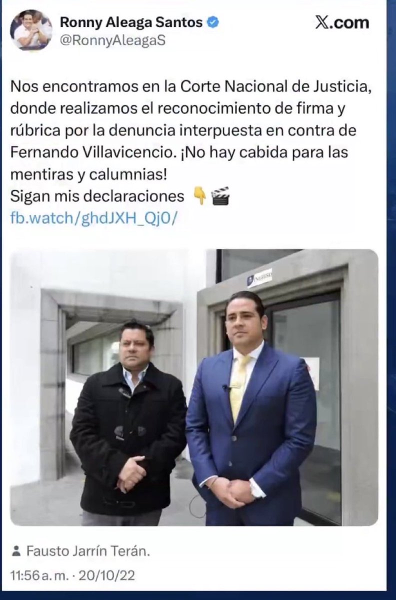 Democracia Ecuador tweet media