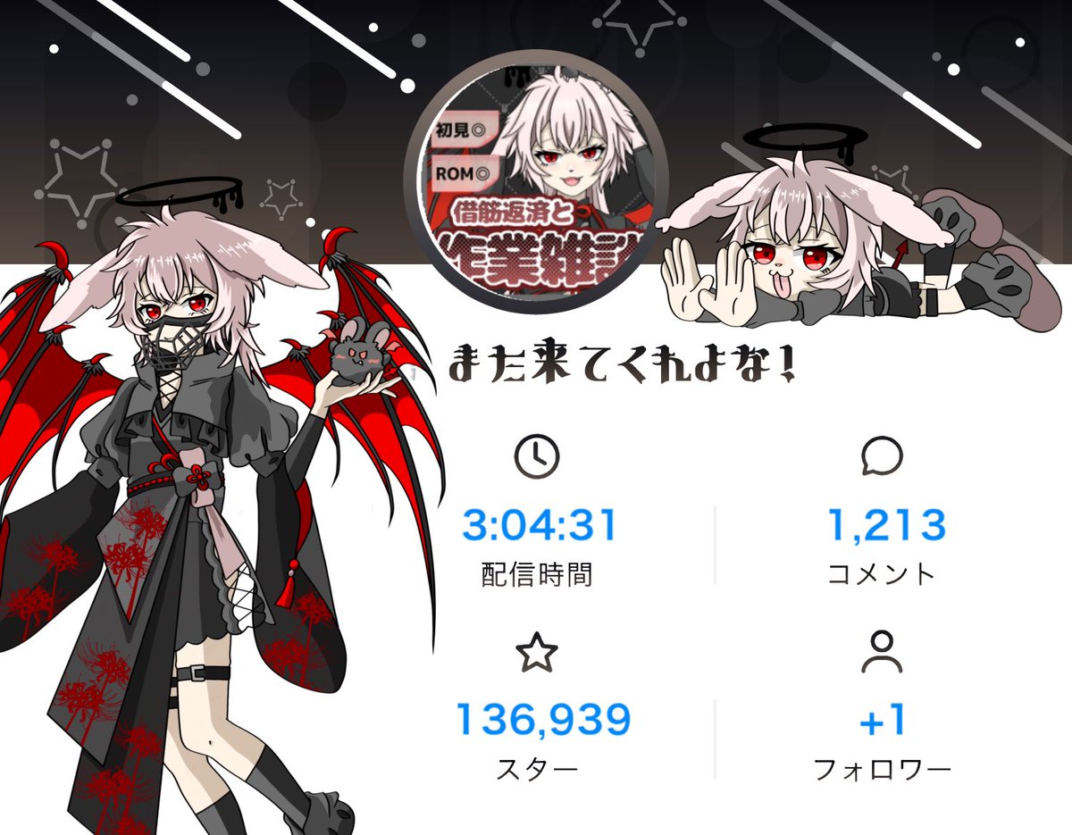 喰夢るあ@セルフ受肉ライバー tweet media