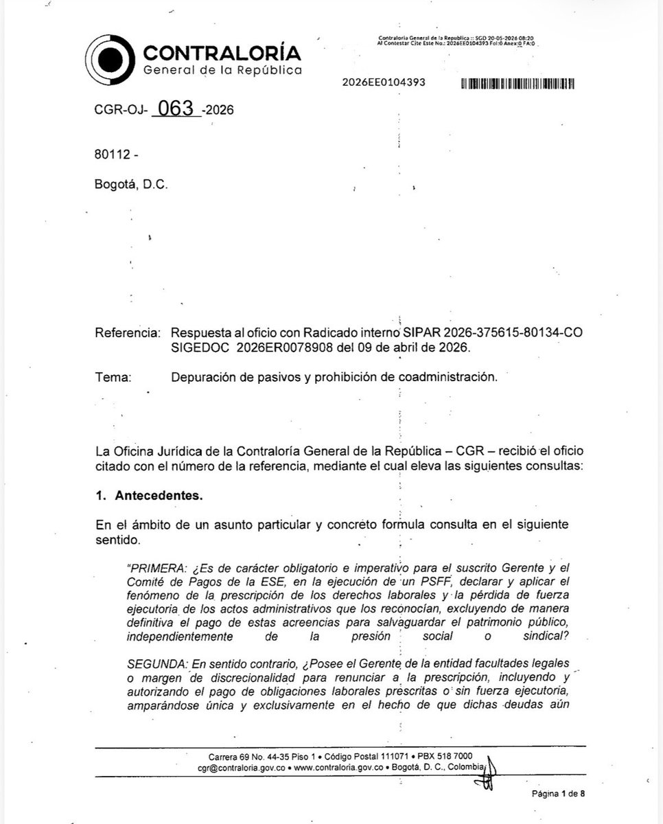 Colegio Colombiano de Abogados Ad ministrativistas tweet media