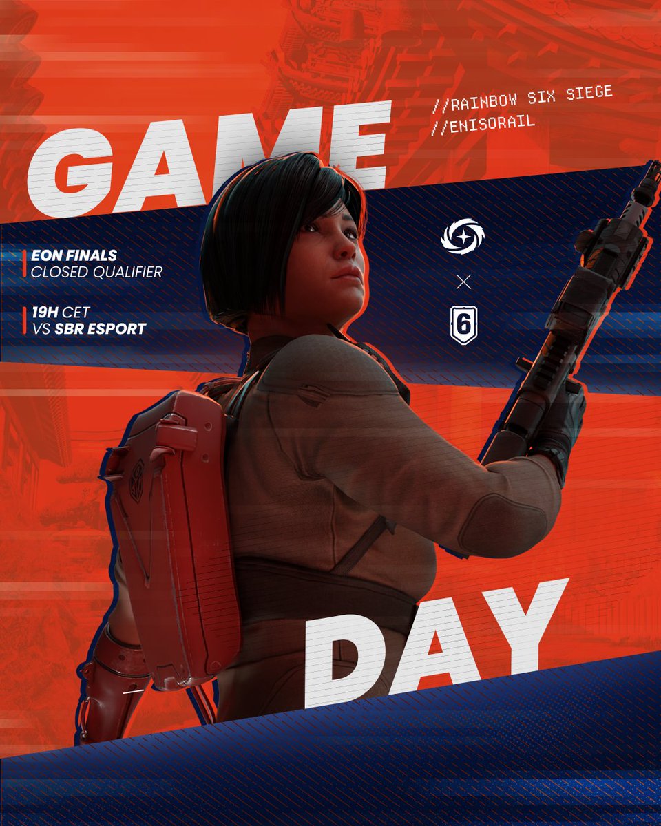 Enisorail's tweet photo. 🛡️ | Rainbow Six Siège

Nos joueurs entrent dans l'arène bientôt ! 😎

🆚 #SBRESPORT
🕖 19h00
🎮 BO3

#ConquerTheNight 💫 https://t.co/dYAP3RT8wd