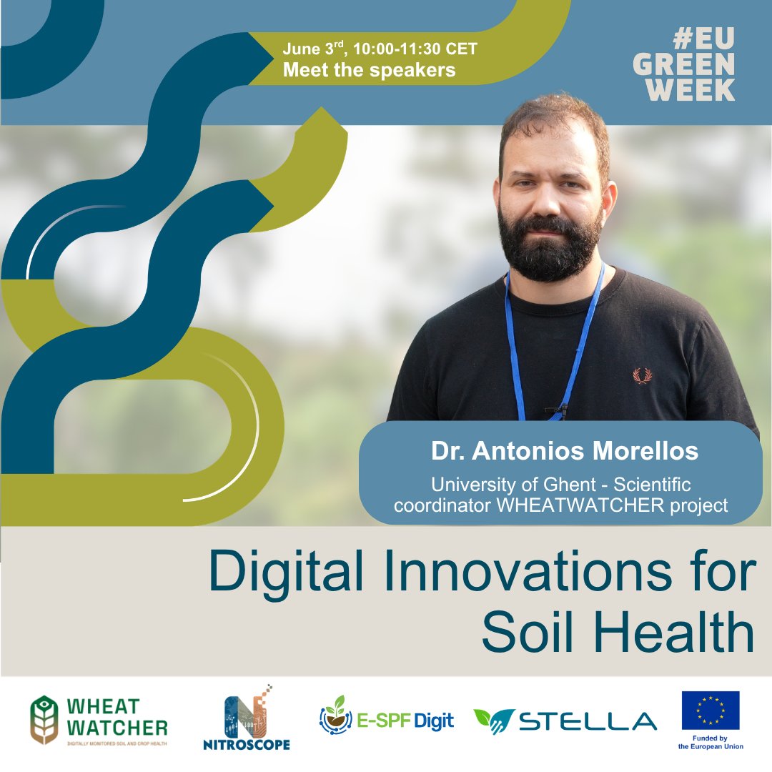 STELLAHorizonEU's tweet photo. Counting down to the  #EUGREENWEEK Partner Event🌱 
Meet our speakers, who will share their expertise, experiences, and insights on the future of smart farming and #digitalinnovation in agriculture
📅3 June 2026
💻Online

https://t.co/FJRtysLyr5 

#STELLAProject  #HorizonEurope https://t.co/Q0Hr6ndUmm
