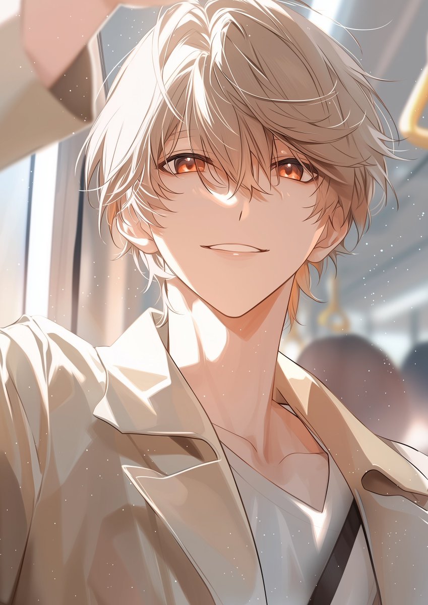 devoted_boys14's tweet photo. 「ほら、俺の腕の中なら潰されないでしょ？」
先輩の香水がいい匂いすぎて、実は俺の方が潰されそうなくらいドキドキしてるんですけどね。
#AI一途男子 https://t.co/9g1PnzzFUS