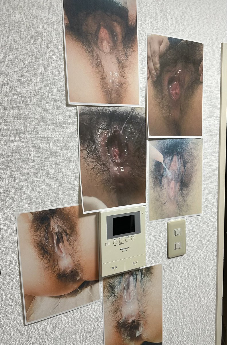 FO0hh's tweet photo. みんな見て〜！私のおまんこたくさんプリントして壁に飾ってくれた方がいるんだよ〜♡
嬉しすぎておなにー盛り上がっちゃった🫶 https://t.co/XsD1Tx42Pe