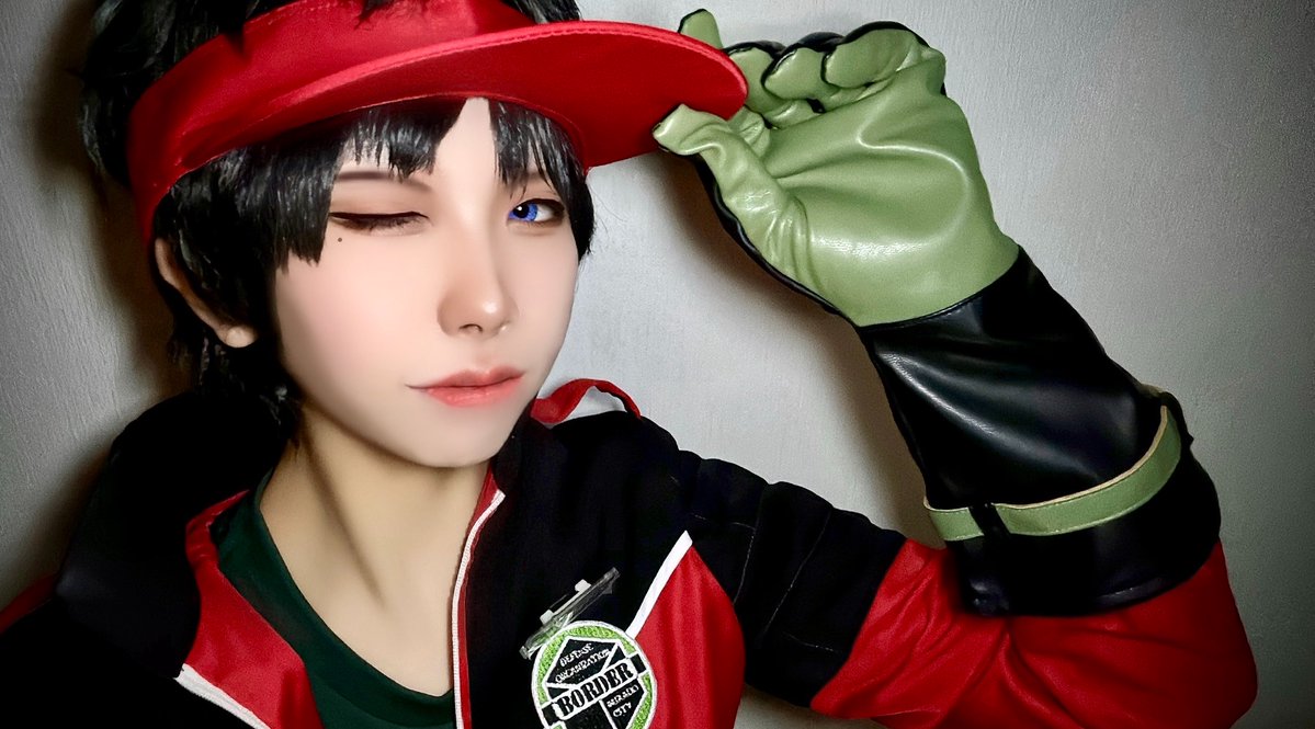 ⚠︎︎cosplay ワールドトリガー / 隠岐孝二 お疲れさん👋🏻