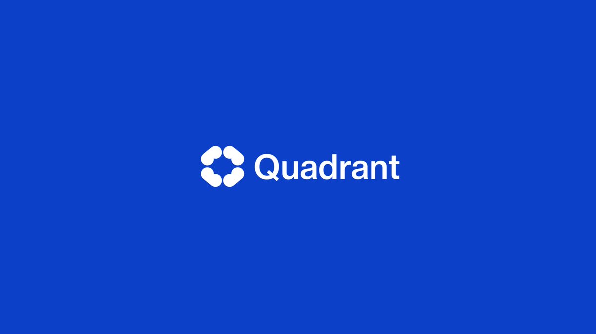 drey_willz's tweet photo. Brand exploration for - Quadrant https://t.co/MSfUy0K5ze