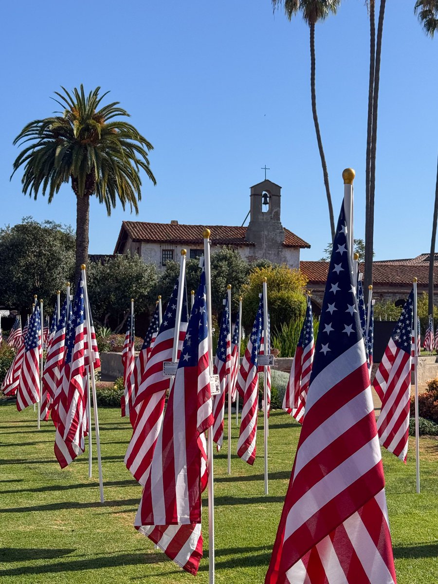 MissionSJC's tweet photo. Happy Memorial Day! We are open today in observance of the holiday. It's also the last day to experience Homefront America’s Field of Honor®.

SPECIAL HOURS TODAY: 10:00 a.m. - 4:00 p.m.

Active-duty military, veterans, and first responders receive FREE admission. https://t.co/ZWmsrZEJ8F