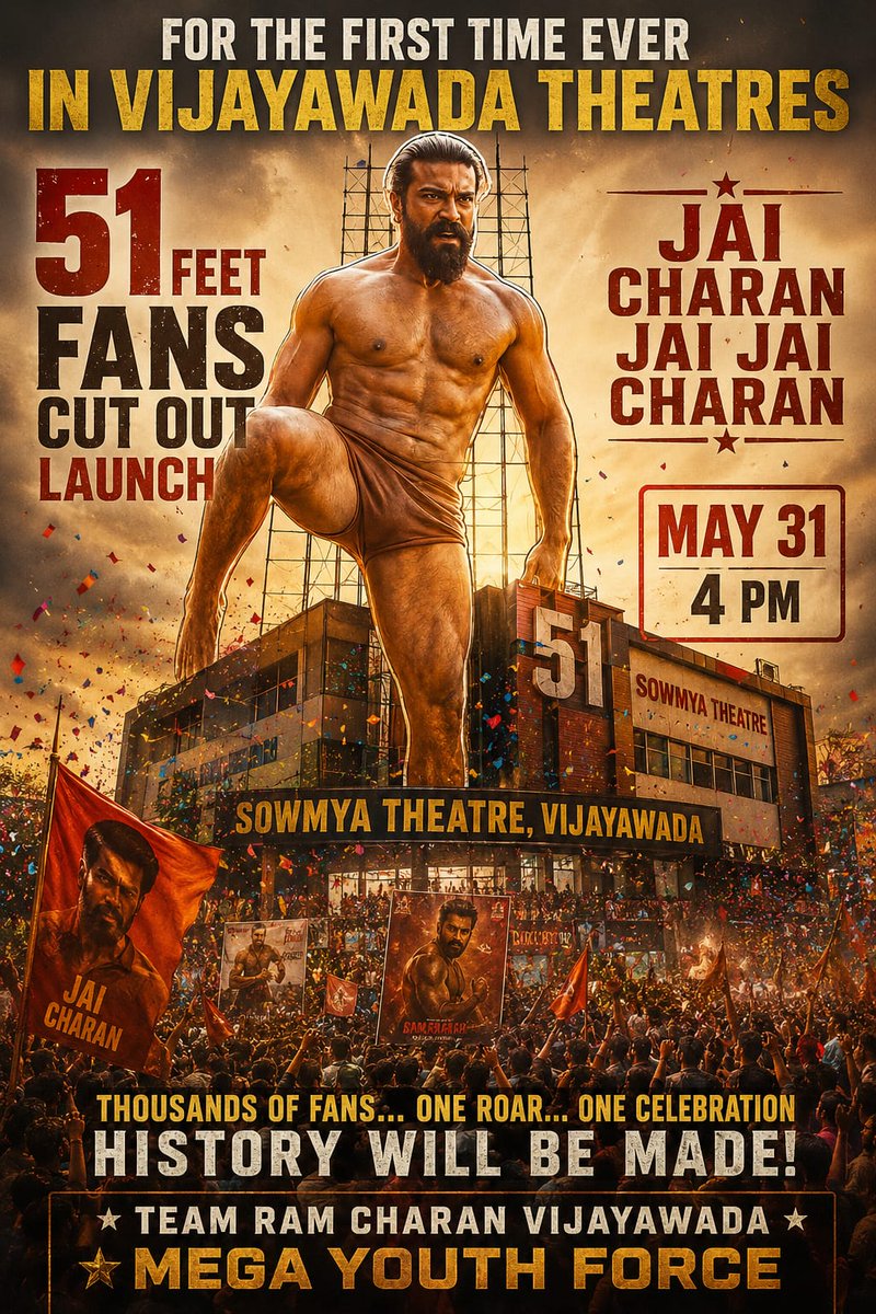 Team RamCharan Vijayawada tweet media