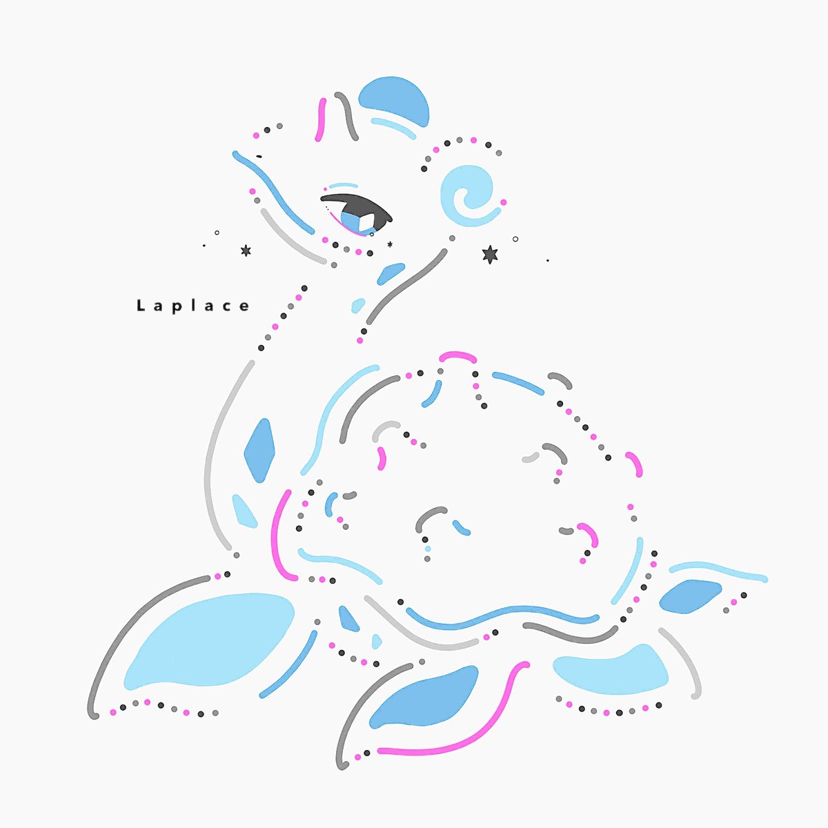 chii_003's tweet photo. ラプラス https://t.co/Eu7fGmpVuz