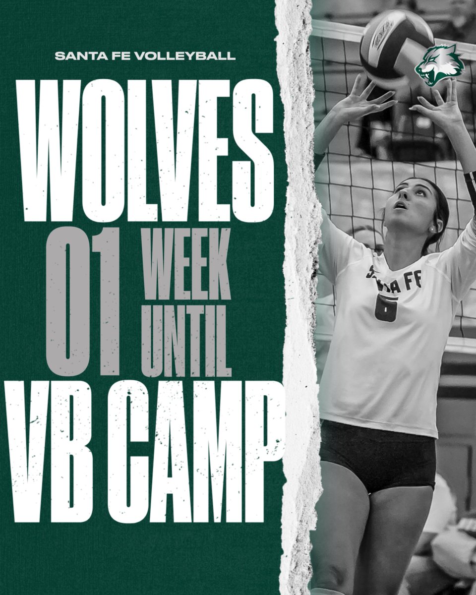 SFWolvesGVB's tweet photo. ⏰ 1 WEEK UNTIL CAMP ⏰
We can't wait to get back in the gym with you all! There are still a few spots remaining in select sessions, so don't wait! 
Last chance→ https://t.co/o7fTOJKLES
#gosfwolves / #chirps https://t.co/SmLJ7A5Z0z