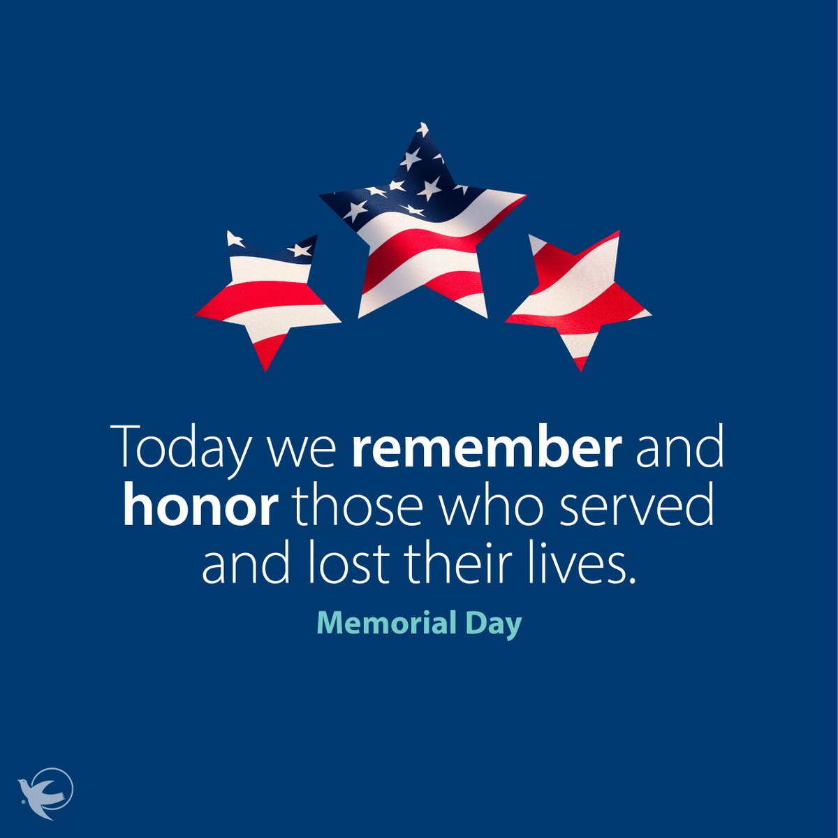 VisAngel_MN's tweet photo. We honor and remember the brave men and women who made the ultimate sacrifice for our freedom. 🇺🇸 

#MemorialDay #ThankYouForYourService #VisitingAngels #SupportOurVeterans https://t.co/DonZdJw7Y9