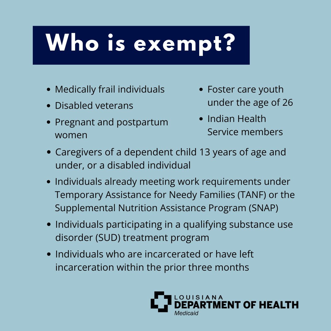 Louisiana Department of Health tweet media