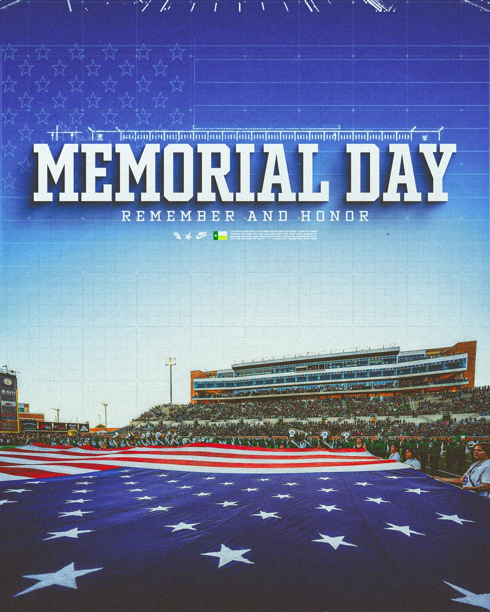 MeanGreenFB's tweet photo. Today, we honor those who made the ultimate sacrifice for our country. 🇺🇸

#GMG🦅 https://t.co/ojchc1mBDF