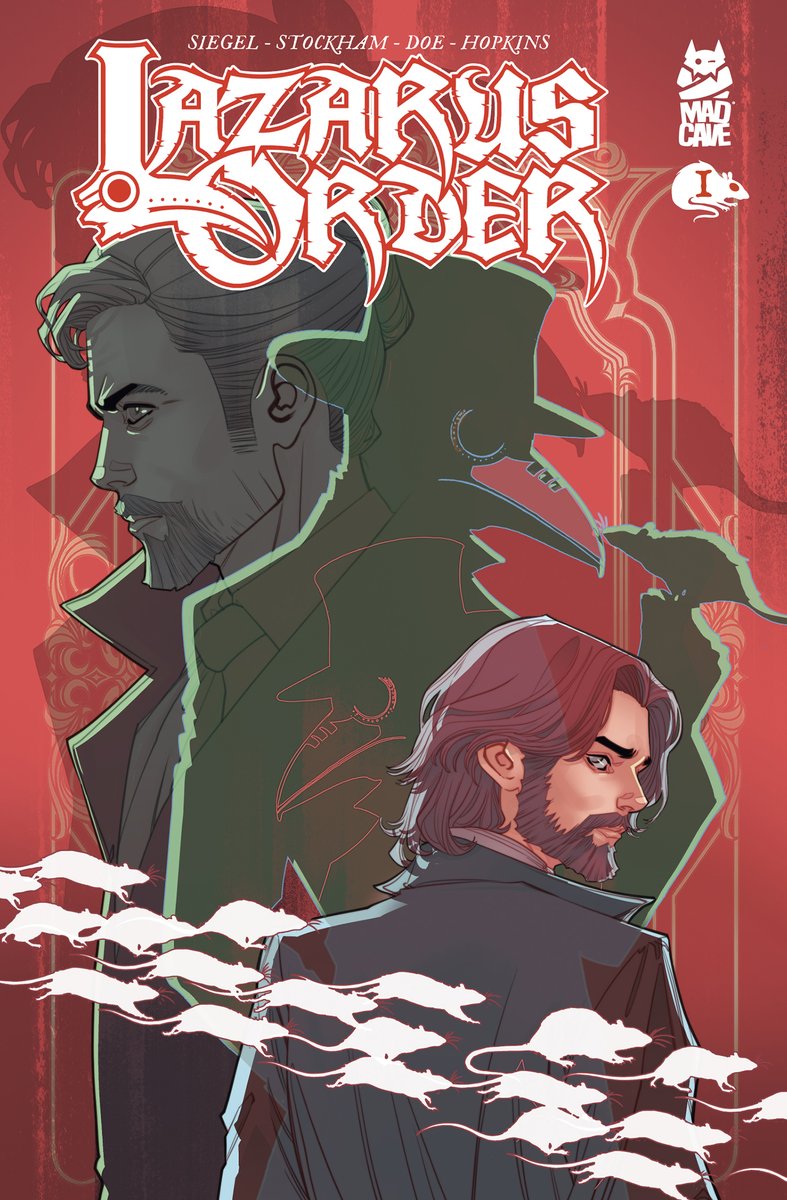 MadCaveStudios's tweet photo. New series! Beginning this August, Lazarus Order is a new dark fantasy horror comic series by Sloane M. Siegel, Benjamin J. Stockham, Juan Doe, DC Hopkins. Issue #1 variant covers by Marguerite Sauvage and Georges Jeanty with Juancho! Details: https://t.co/kSdYfO9eZH https://t.co/bHd3E1wwdN