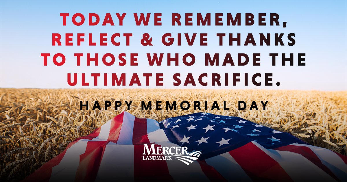 MercerLandmark's tweet photo. In observance of Memorial Day, our main office will be closed today.

Please visit our website for specific location hours.
>> https://t.co/VbFtvbDdzl https://t.co/tMhHCqQedV