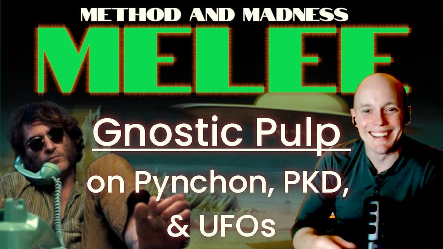 madmethodpod's tweet photo. Icymi, the premiere detective of the literary strange, Gnostic Pulp, joins me to rap about PKD, Pynchon, the trickster spirit, UFOs, and much more.  Link below. https://t.co/UNx8YuXqLx