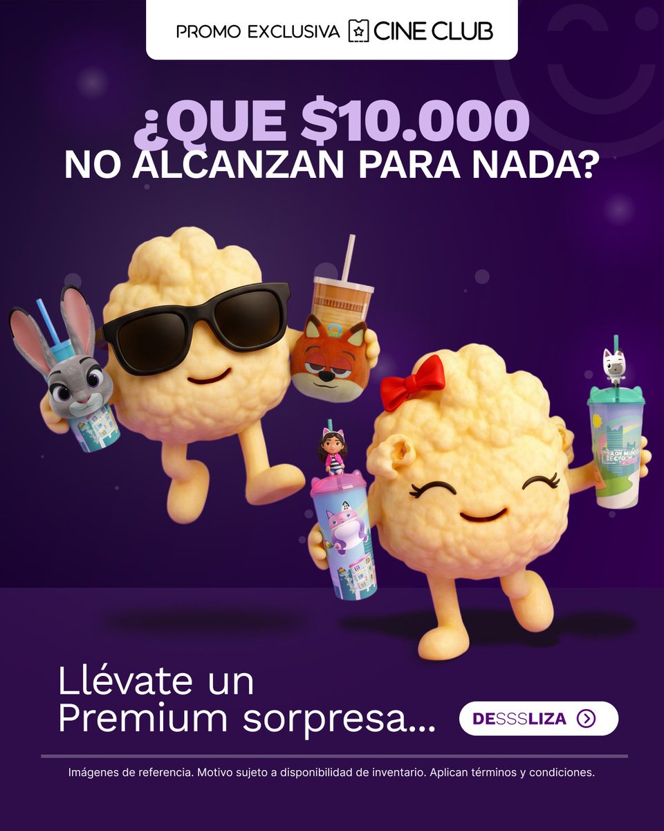 Cinemark Colombia tweet media
