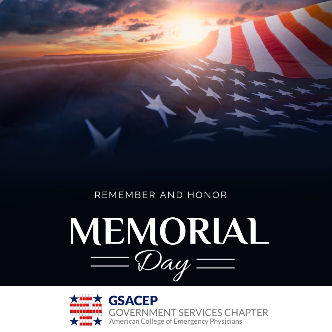 GSACEP's tweet photo. Honoring Their Sacrifice

Today we honor the brave men and women who gave their lives in service to our  nation.  Their sacrifice will never be forgotten. https://t.co/4qN7T2QjVP