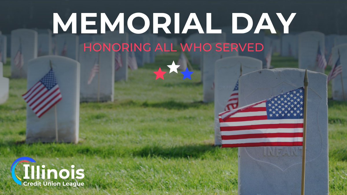 ILCULeague's tweet photo. This Memorial Day, ICUL extends our gratitude to those who have served and gave their lives in defense of our freedoms. We also recognize the military families and communities who carry their legacy forward. https://t.co/Qhv2Gh0qD1