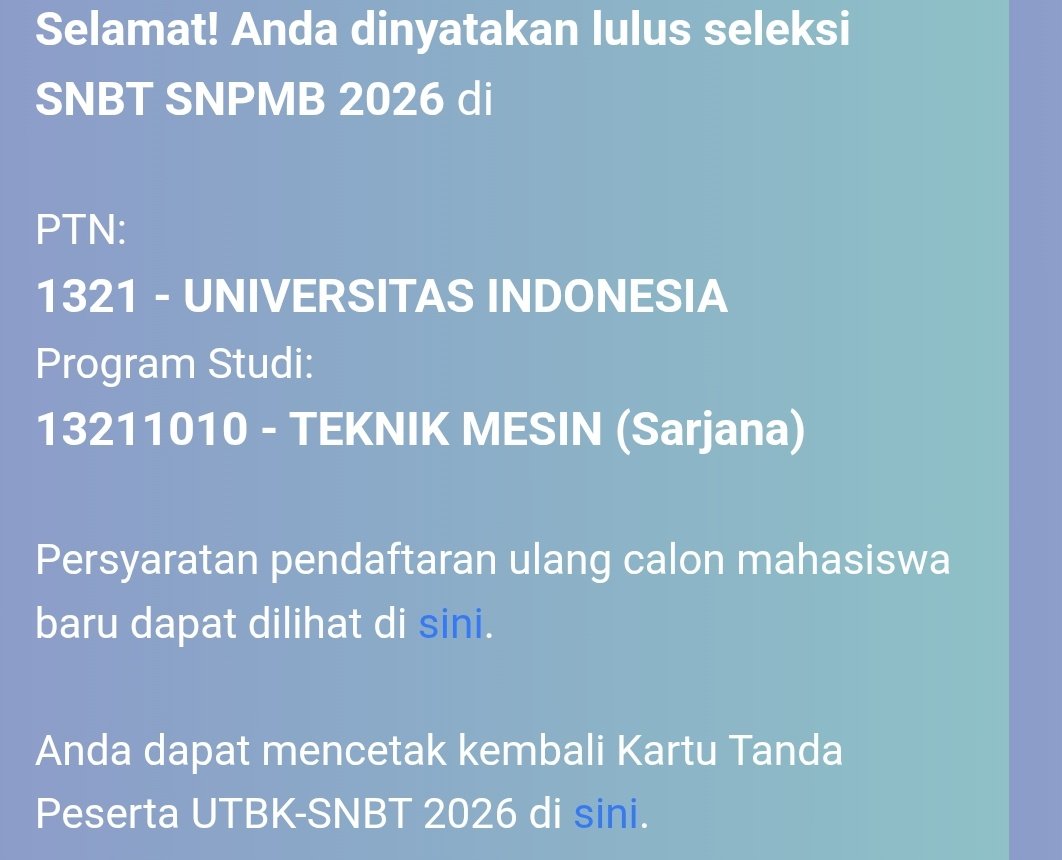 kafka masuk FTUI 💙💥 tweet media