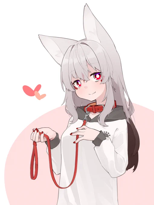 リードを持ってほしいアカシャちゃんシリーズ