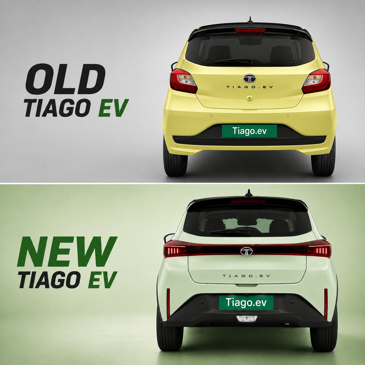 tazatrust's tweet photo. Tata Tiago Old And New Looks This Car launch 28 May 2026.  
#tata #tiago #autonews #carnews #launch #tatamotar #tazatrust https://t.co/5e2VcmnMLl