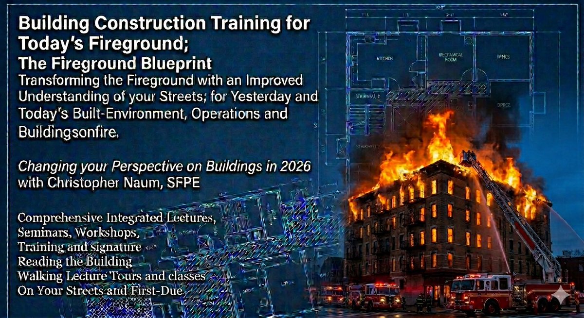 Commandsafety's tweet photo. Building Construction Training for Today's Fireground; The Fireground Blueprint

Developing Your Building and Fire Literacy...

#buildingsonfire #thefiregroundblueprint #readingbuildings #christophernaum #aviewfromthestreets #sizeup https://t.co/hcTovLjR24