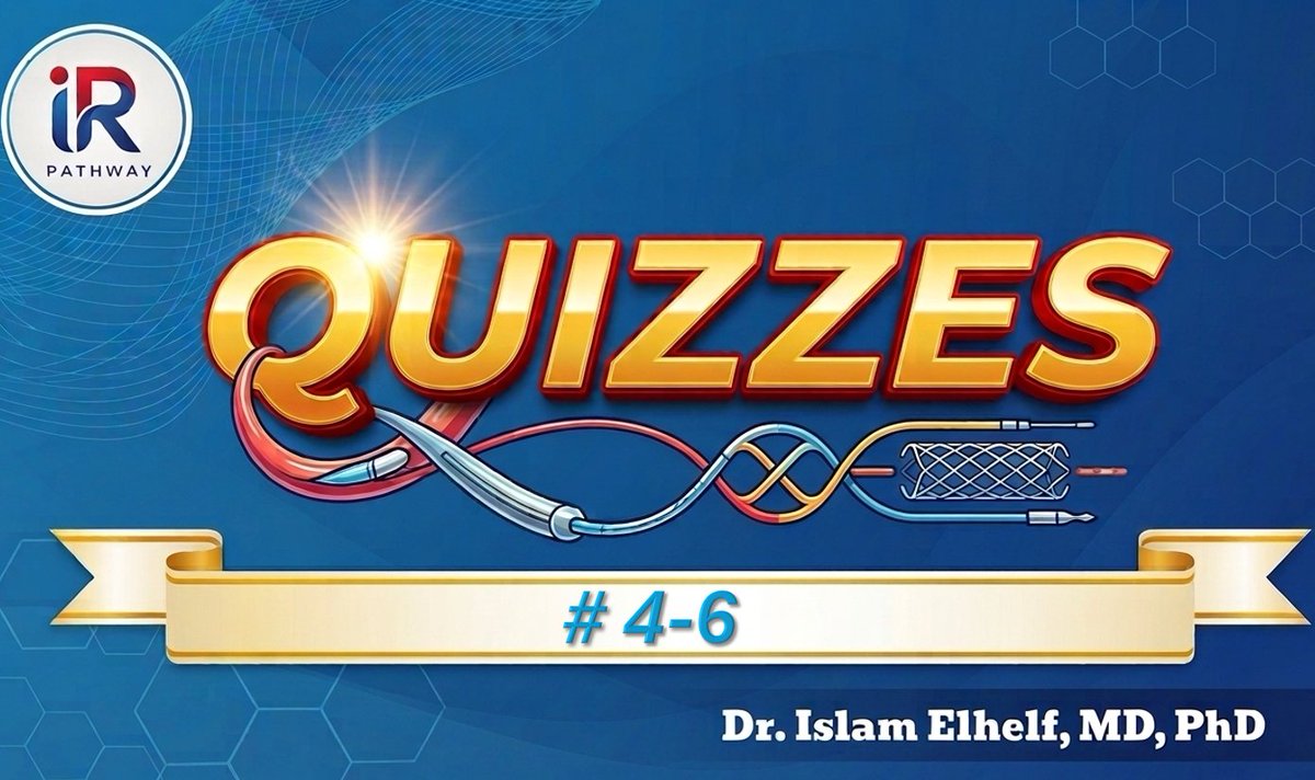 IR_Pathway's tweet photo. Test your knowledge with the new release of IR Pathway Quizzes!

https://t.co/YIBH7zoz5e

#irpathway#IslamElhelf#interventionalradiology https://t.co/VdT7pdy1nU