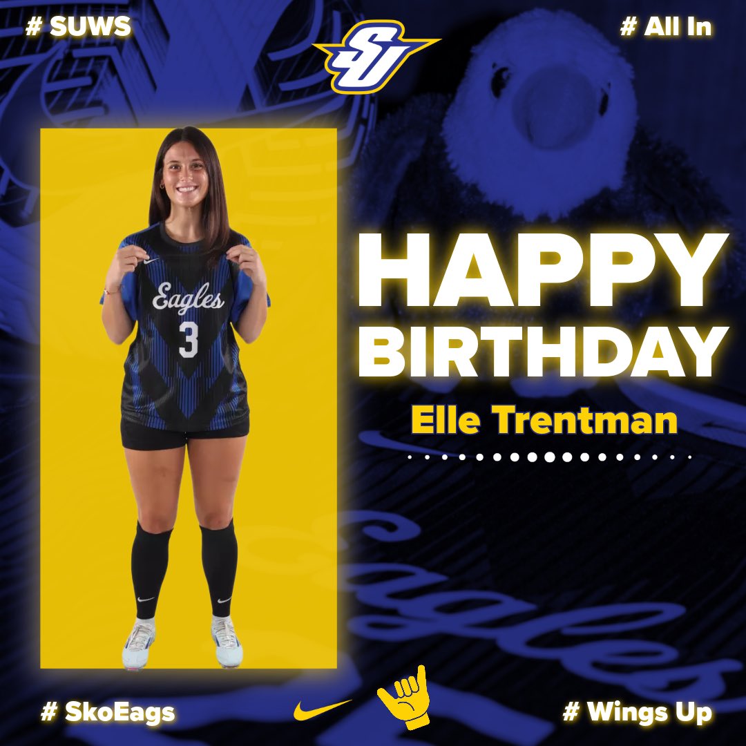 spaldingwsoccer's tweet photo. 🎊🎉HAPPY BIRTHDAY🎉🎊 to THE #3 &amp; recent SUWS graduate, Elle! We hope you have the best day &amp; most amazing year ahead! https://t.co/Dm7B5HwJtM