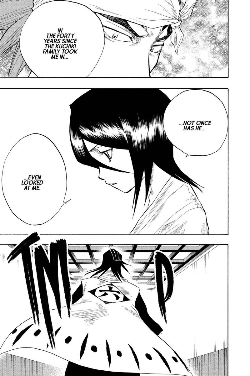 Byakuya was a terrible big brother but somehow he never gets any hate ...