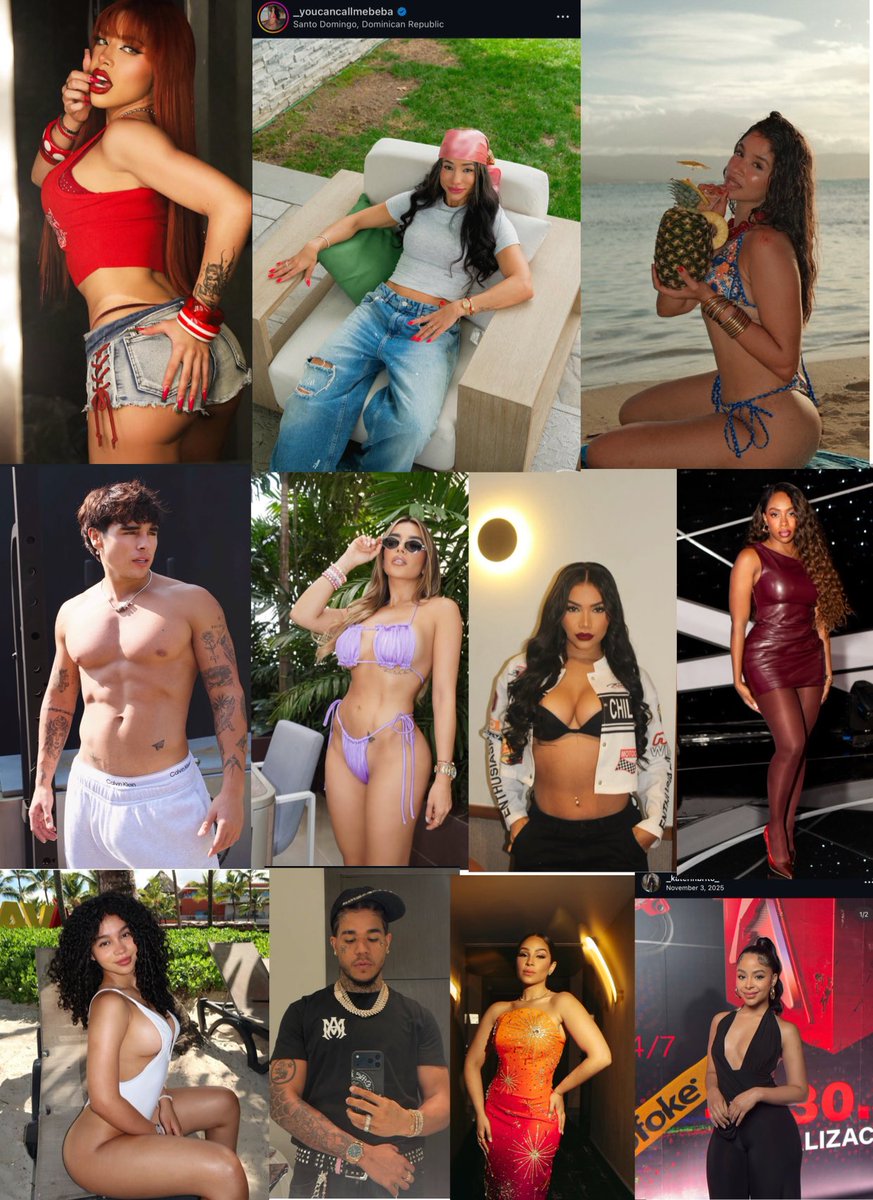 nhomyy_'s tweet photo. Un cast nuevo con muchísima variedad 🌎🥰🔥
🇲🇽 Yeri Mua 🇩🇴 Beba, la más rulayy 🇩🇴 Yamilet Toribio  🇦🇷 Matías Ochoa 🇲🇽 Dania Méndez  🇩🇴 Hasly Music 🇨🇴 Karen Sevillano 🇻🇪 Bárbara Ramírez 🇩🇴 Donaty, el tytyty 🇩🇴 La Moreeee 🇩🇴 Katerin Brito 
#PlanetaAlofoke @matiasgarciard https://t.co/pvTMj9pTzp