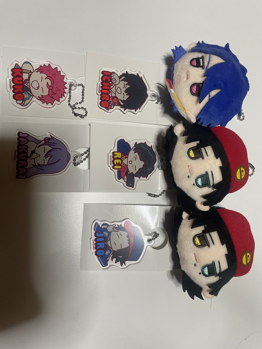 Aimxy3ko's tweet photo. 【交換】ヒプマイ ヒプノシスマイク ダイソー　100均 百均 フェイスぬいぐるみキーホルダー アクリルキーホルダー

譲）二郎 帝統 一郎 零 寂雷 空却

求）左馬刻 or 定価➕送料
 
郵送希望 
異種交換◎
検索からもお気軽にお声掛けください。 https://t.co/dtaQj0CMMq
