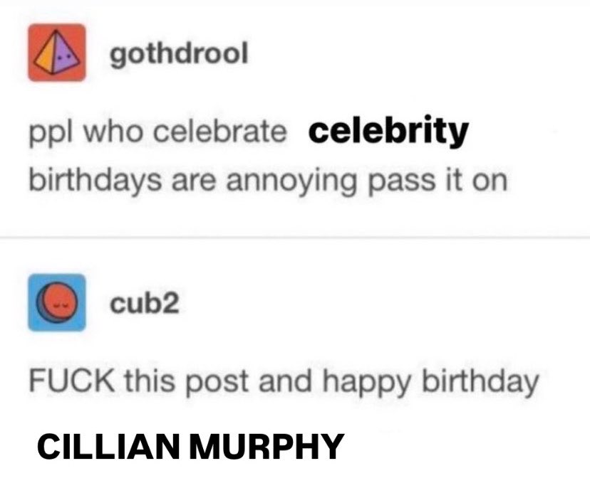 louisbeforehoes's tweet photo. HAPPY BIRTHDAY CILLIAN MURPHY https://t.co/v5YXOvMDIJ
