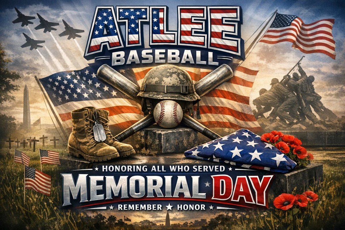 AtleeBaseball's tweet photo. Remembering those that served!!! #fAmily #fortheA https://t.co/fZqIiWMo8H