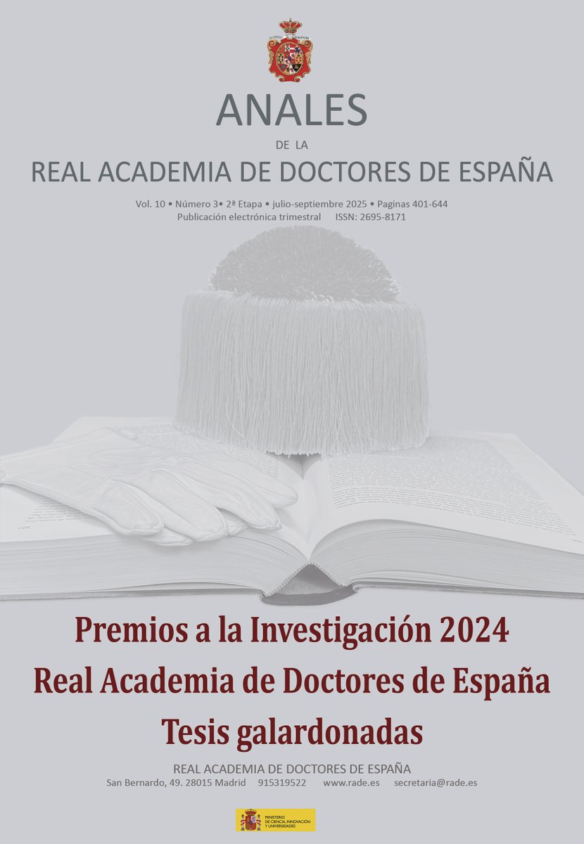 Real Academia de Doctores de España _ tweet media