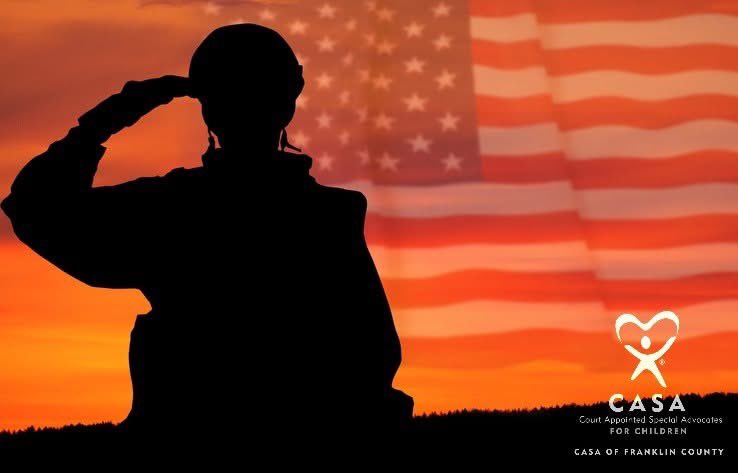 CASA_FC's tweet photo. "We will never forget."

All of us at CASA of Franklin County wish you a safe and pleasant Memorial Day. https://t.co/hxpqFZgZSI